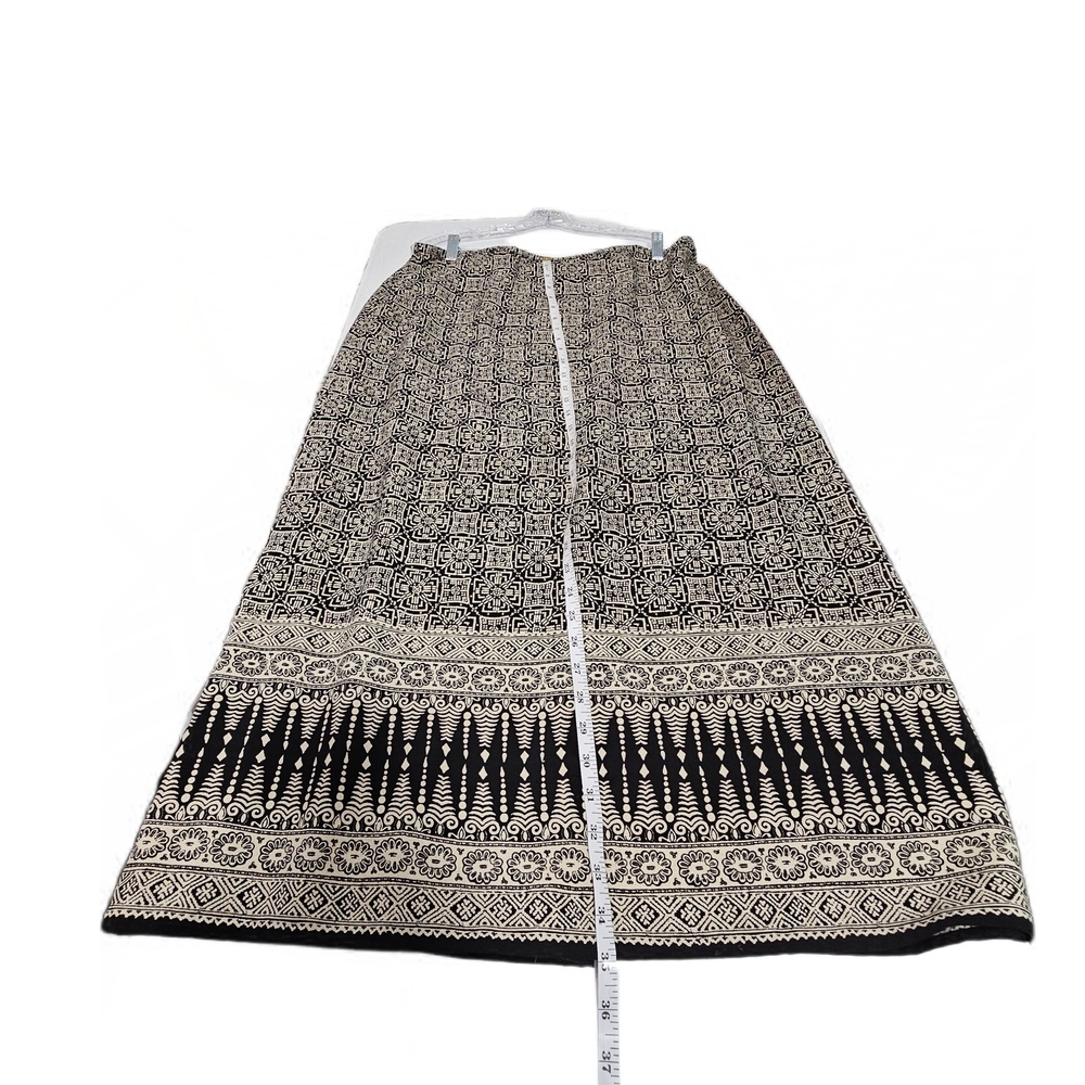 Liz Claiborne 100% Silk Matching Set Beaded Tank and Top Maxi Faux Wrap Skirt - Picture 11 of 16